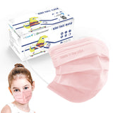 ECOGUARD 3-Layer Disposable Mask for Kids, Made-in-USA, 50 Pack